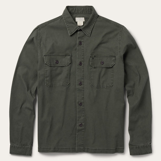 Stretch Canvas Jac Shirt Mens