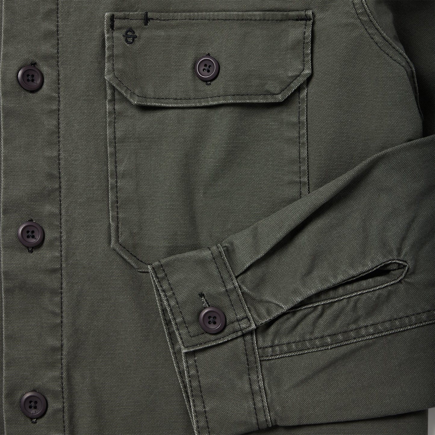 Stretch Canvas Jac Shirt Mens