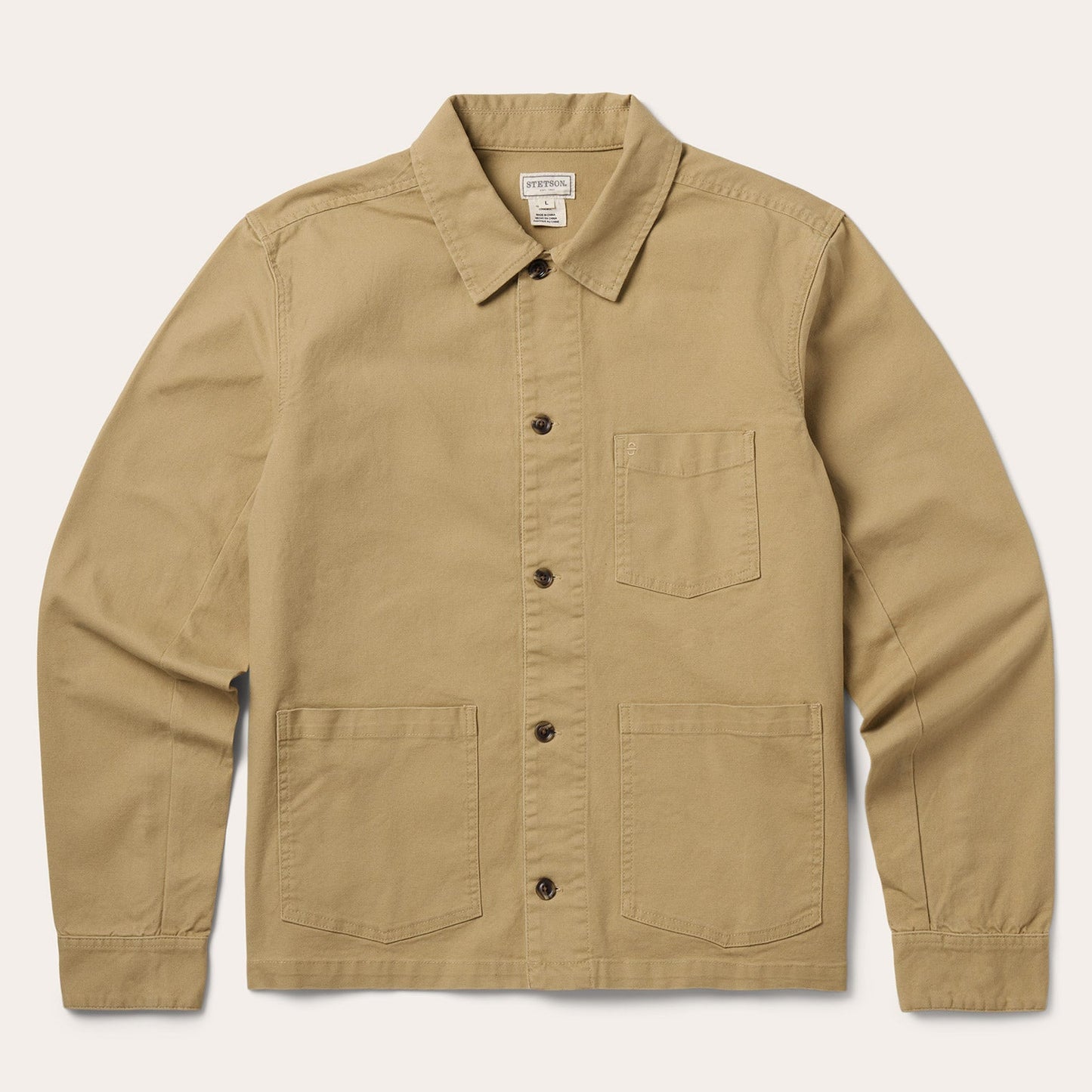 Three Pocket Shirt Jacket Mens