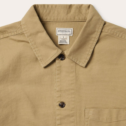 Three Pocket Shirt Jacket Mens