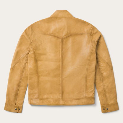 Butter Soft Distressed Leather Jacket Mens