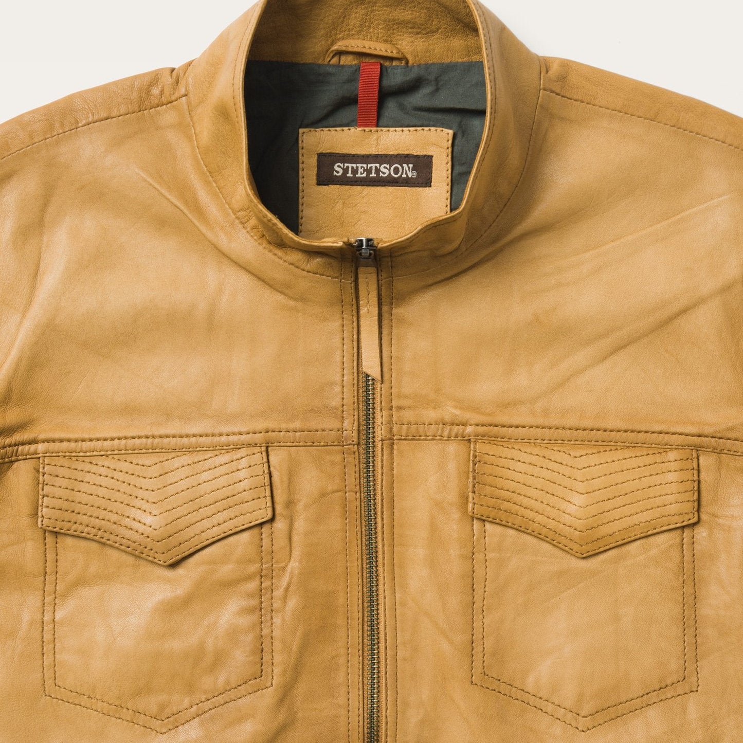 Butter Soft Distressed Leather Jacket Mens