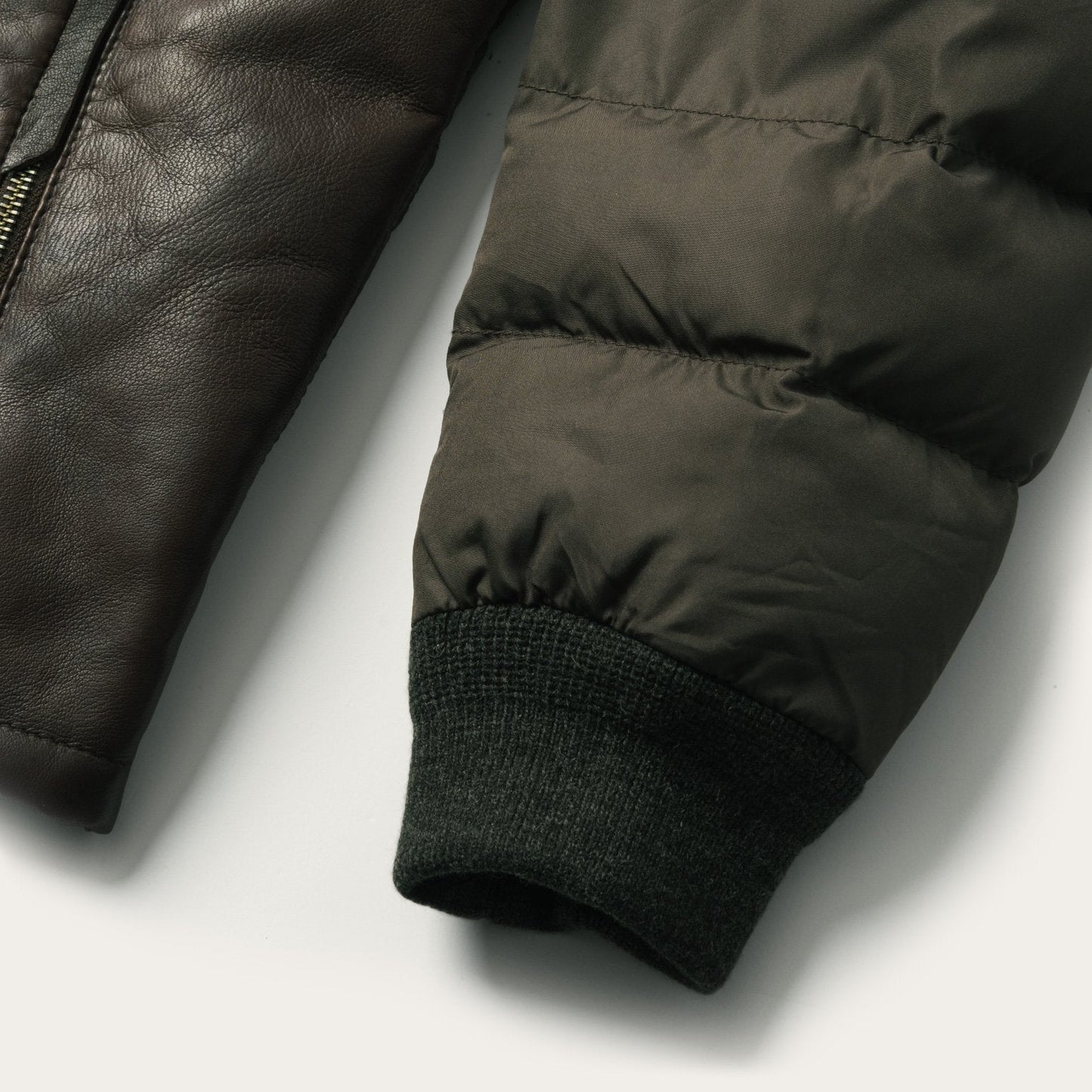 Hooded Suede Jacket Mens
