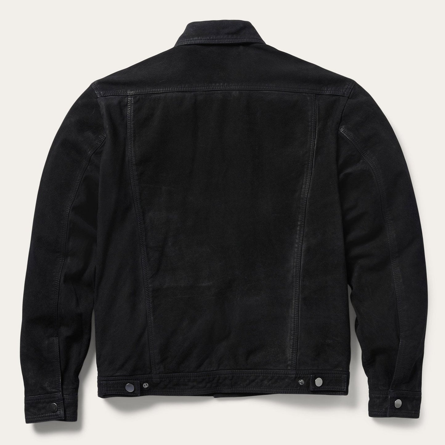 Leather Jean Jacket Mens