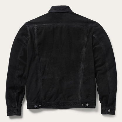 Leather Jean Jacket Mens