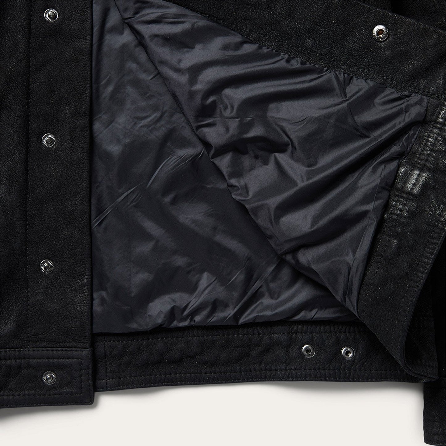 Leather Jean Jacket Mens