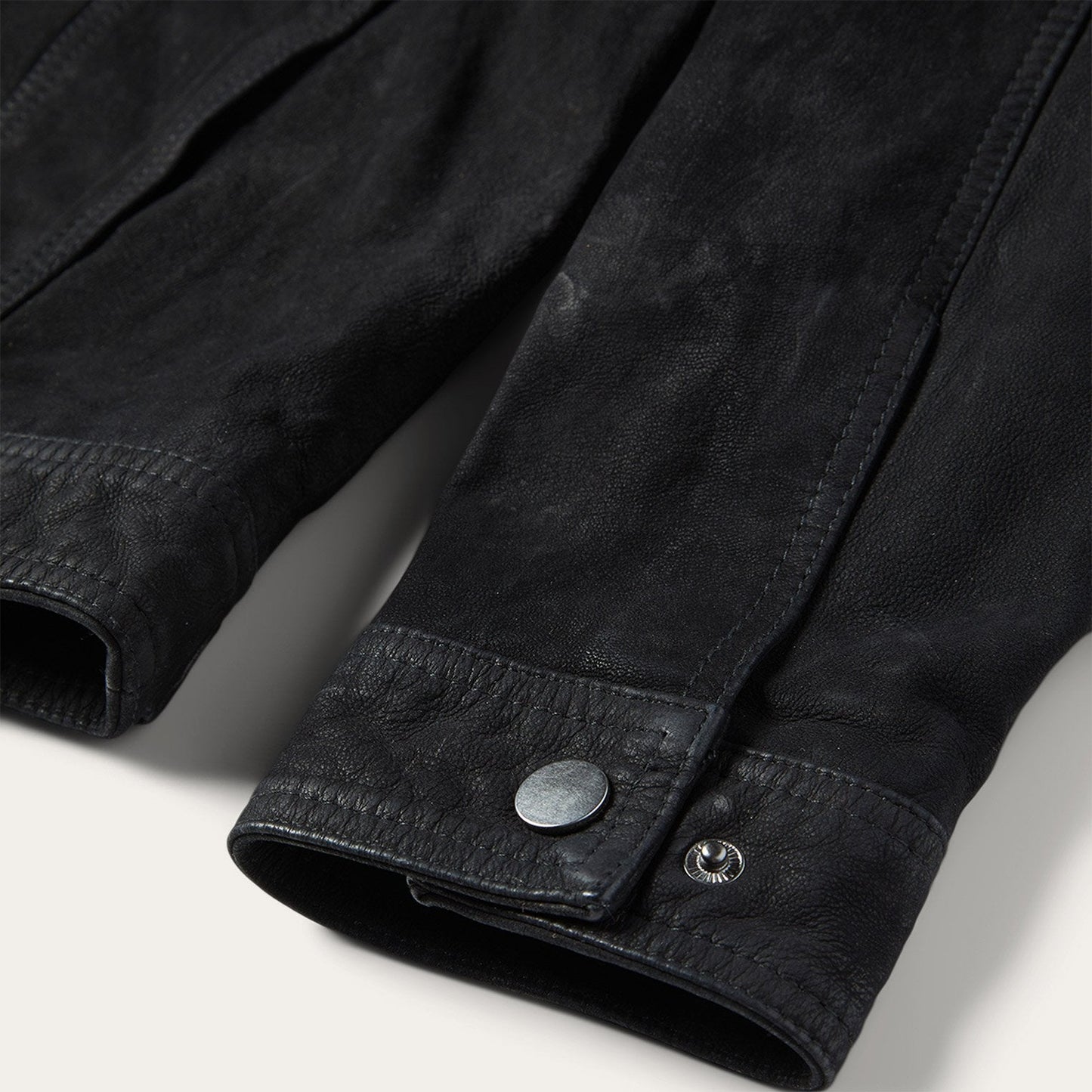 Leather Jean Jacket Mens