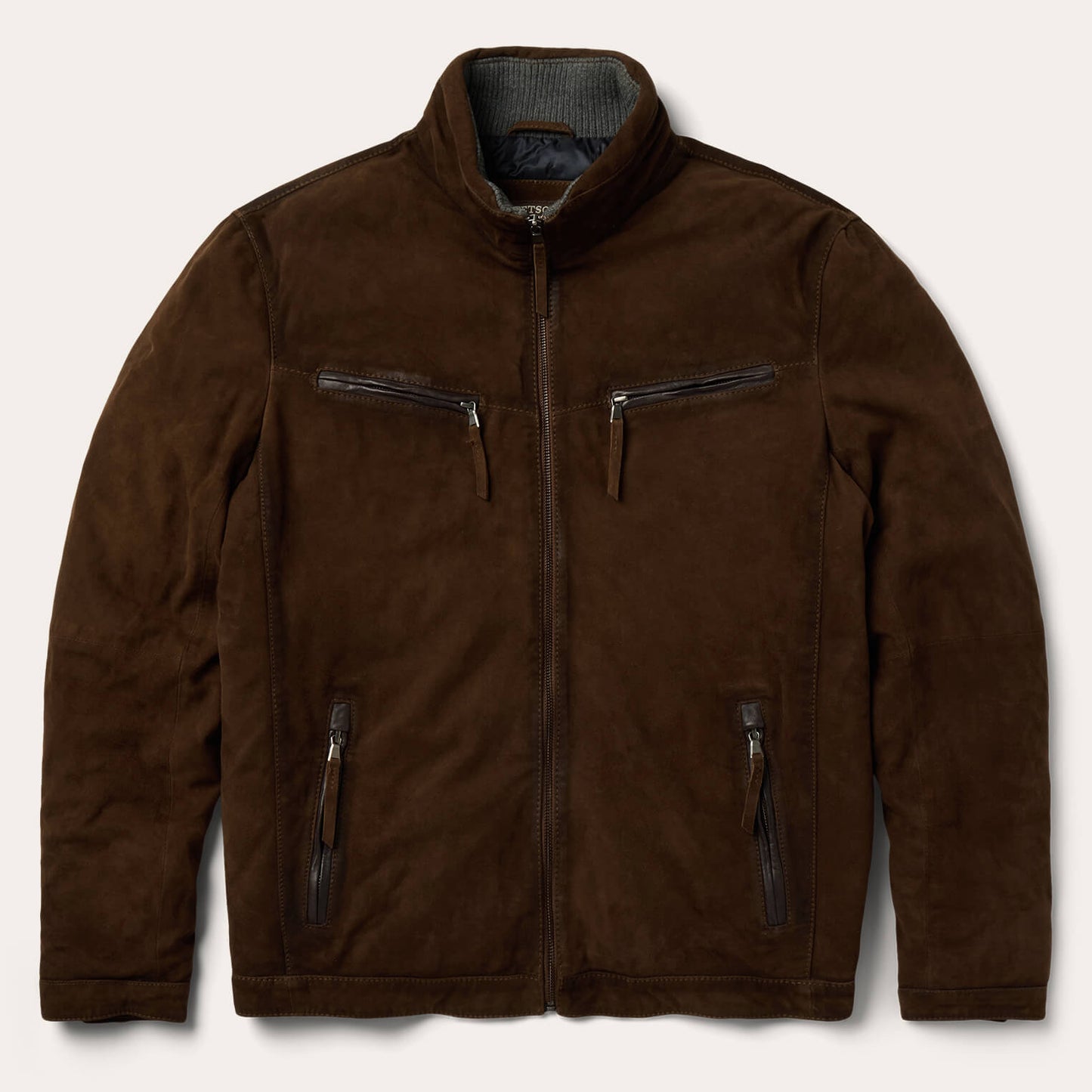 Suede Moto Jacket Mens
