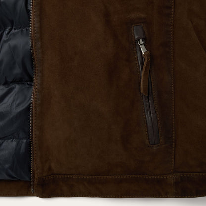 Suede Moto Jacket Mens