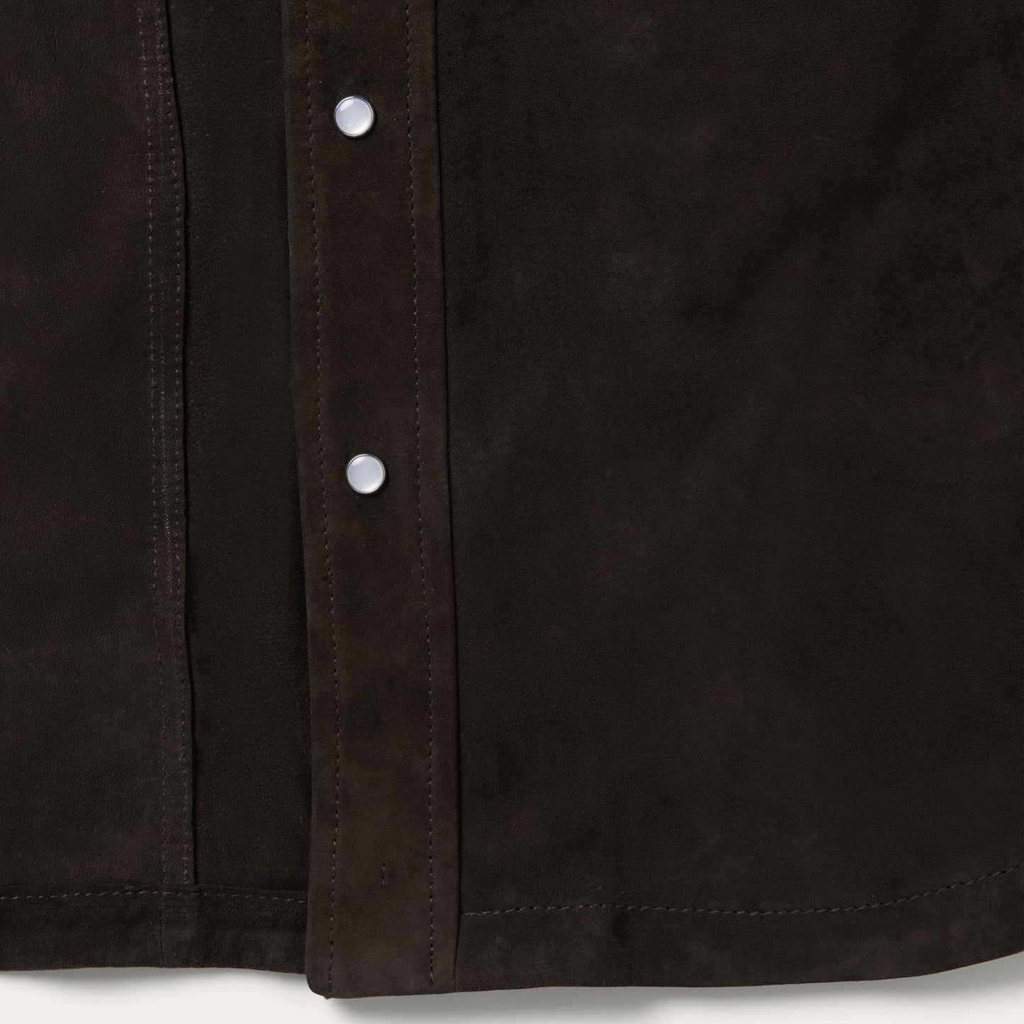 Suede Shirt Jacket Mens