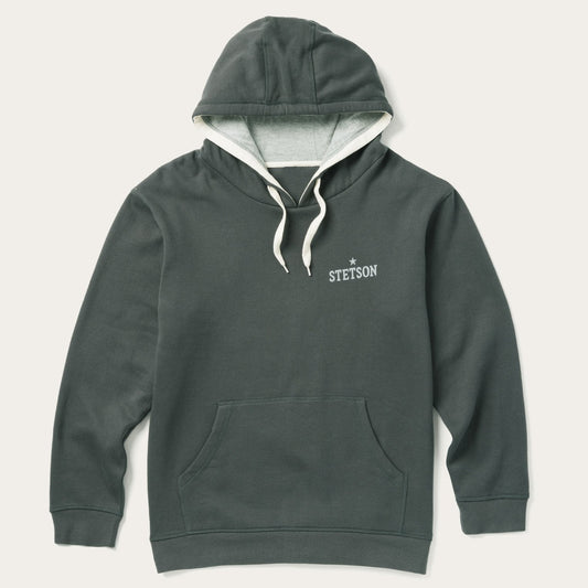 Hoodie Star Left Chest Mens