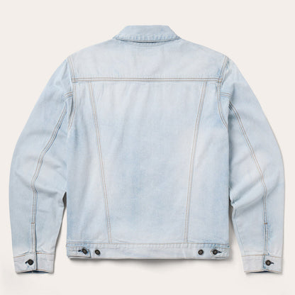 Light Denim Trucker Jacket Mens