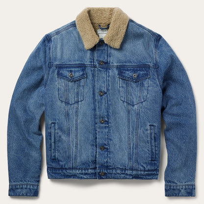 Denim Sherpa Jacket Mens