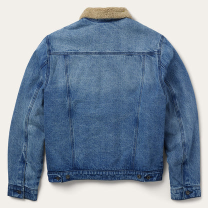 Denim Sherpa Jacket Mens
