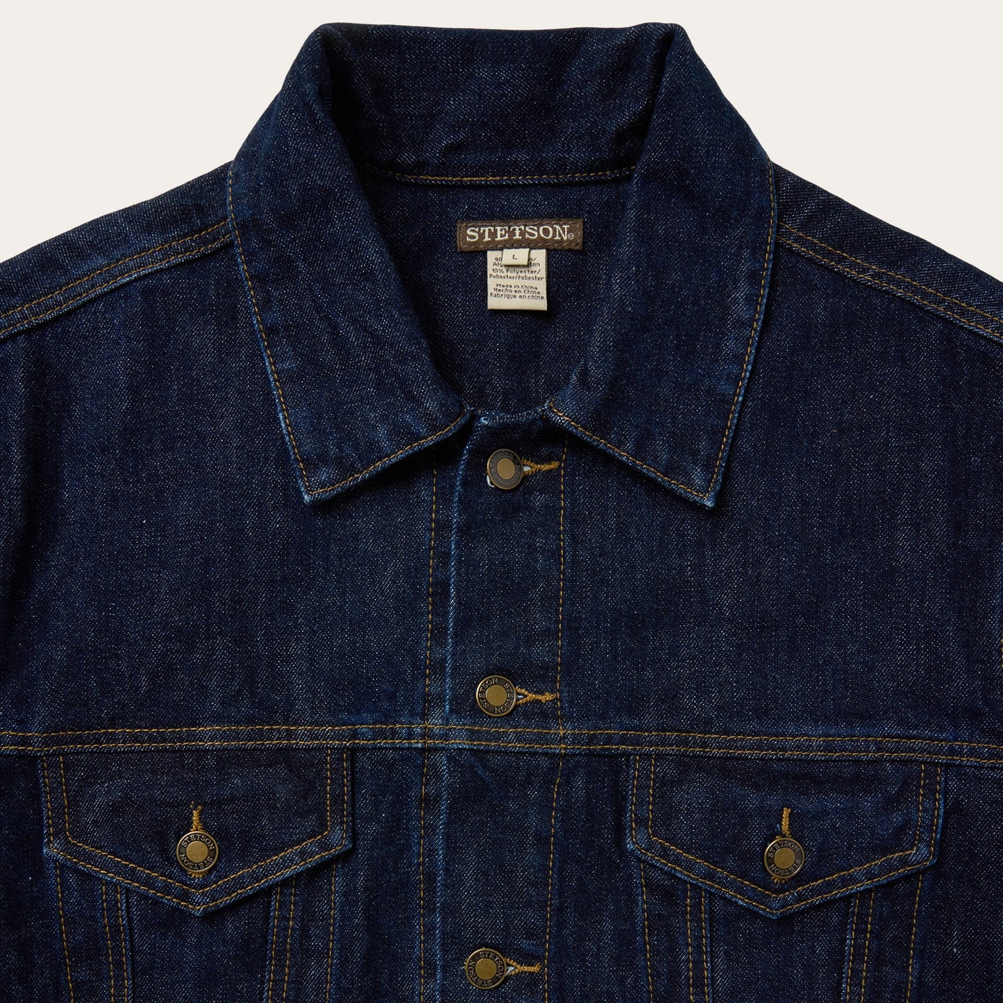 Raw Denim Trucker Jacket Mens