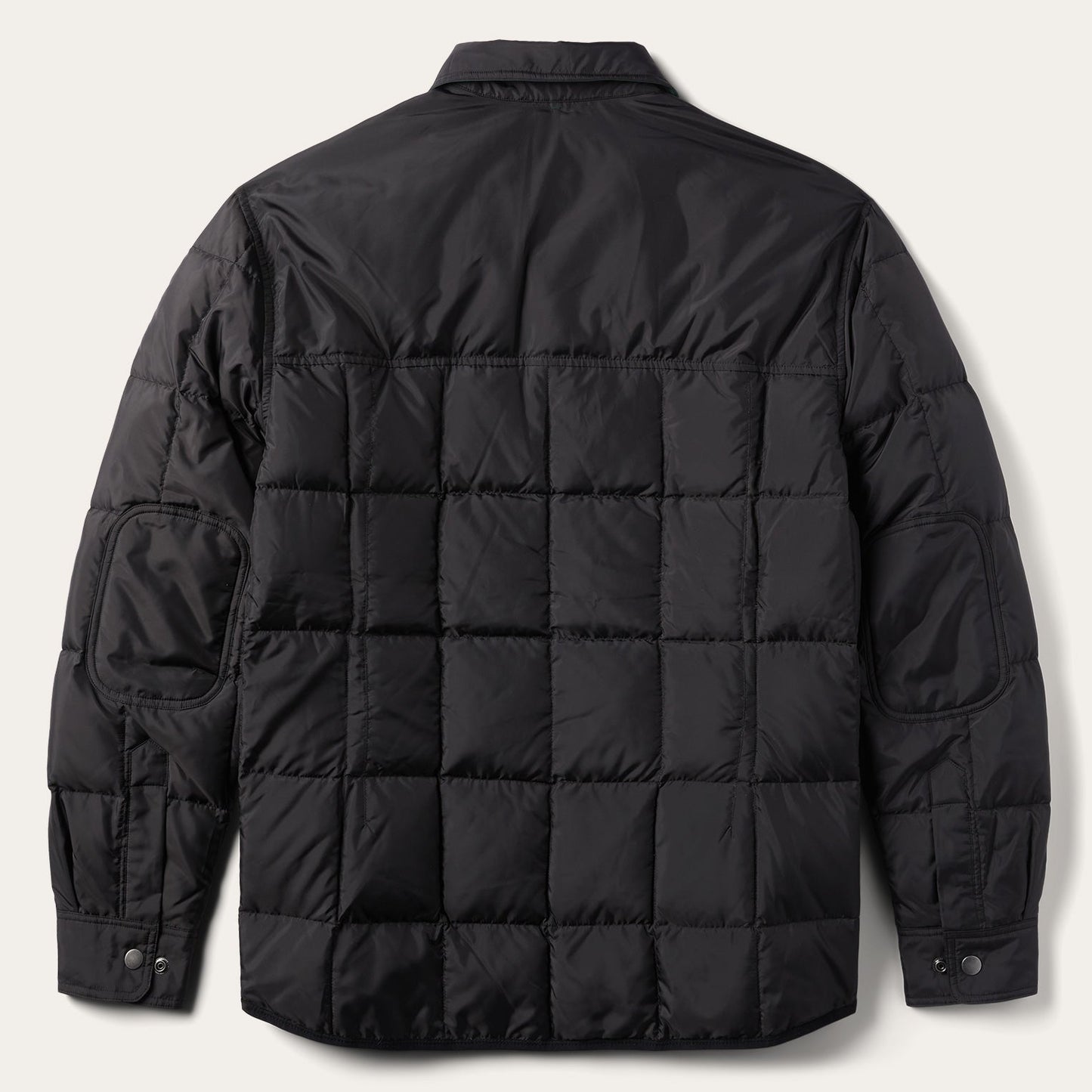 Crushable Black Parachute Jacket Mens