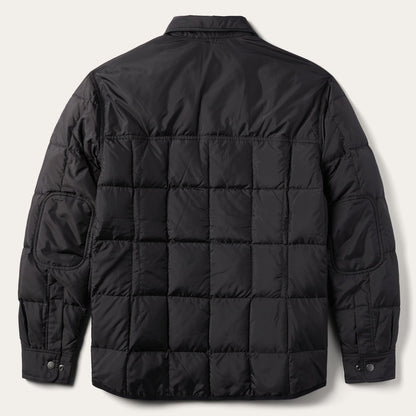 Crushable Black Parachute Jacket Mens