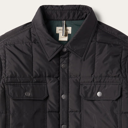 Crushable Black Parachute Jacket Mens