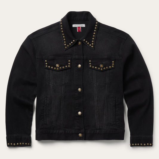 Studded Denim Jacket Women