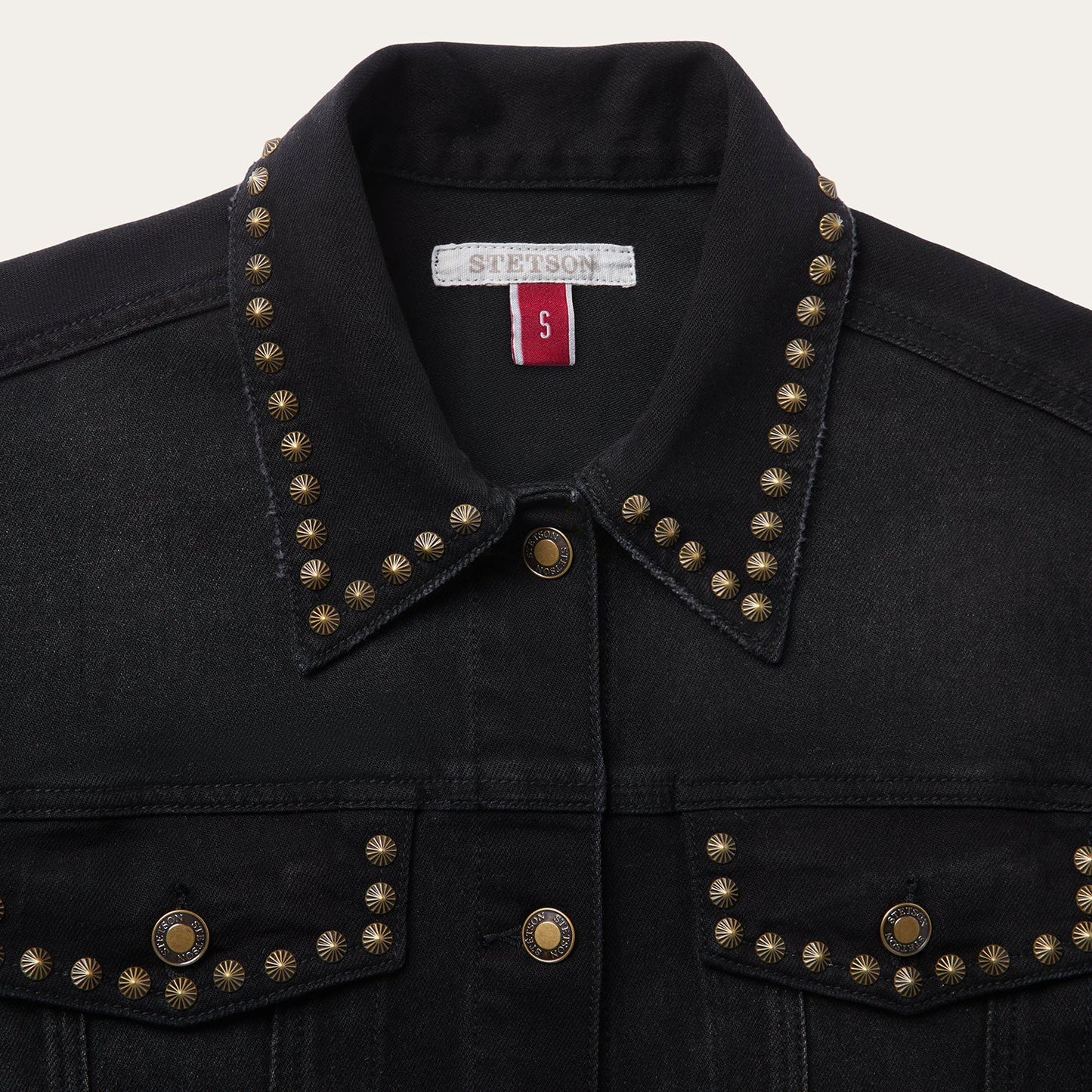 Studded Denim Jacket Women