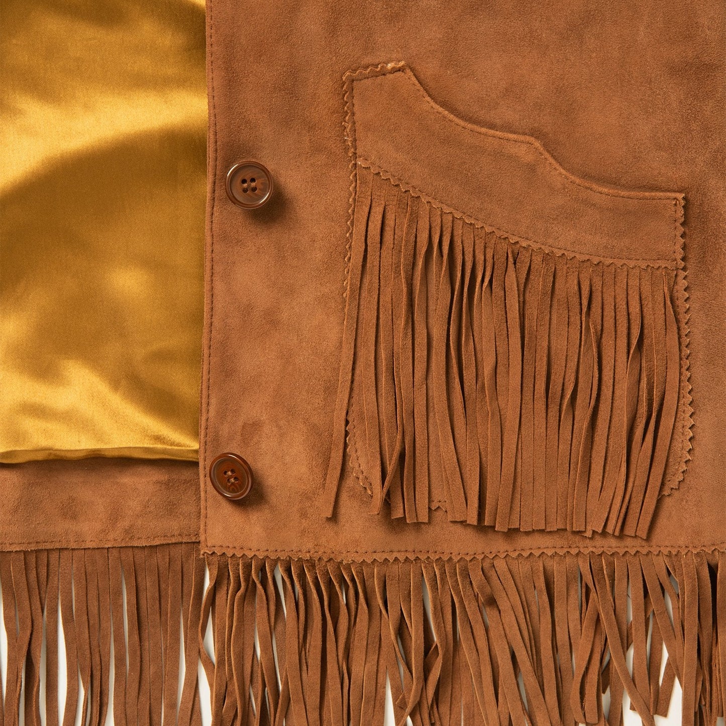 Lamb Suede Fringed Jacket Women