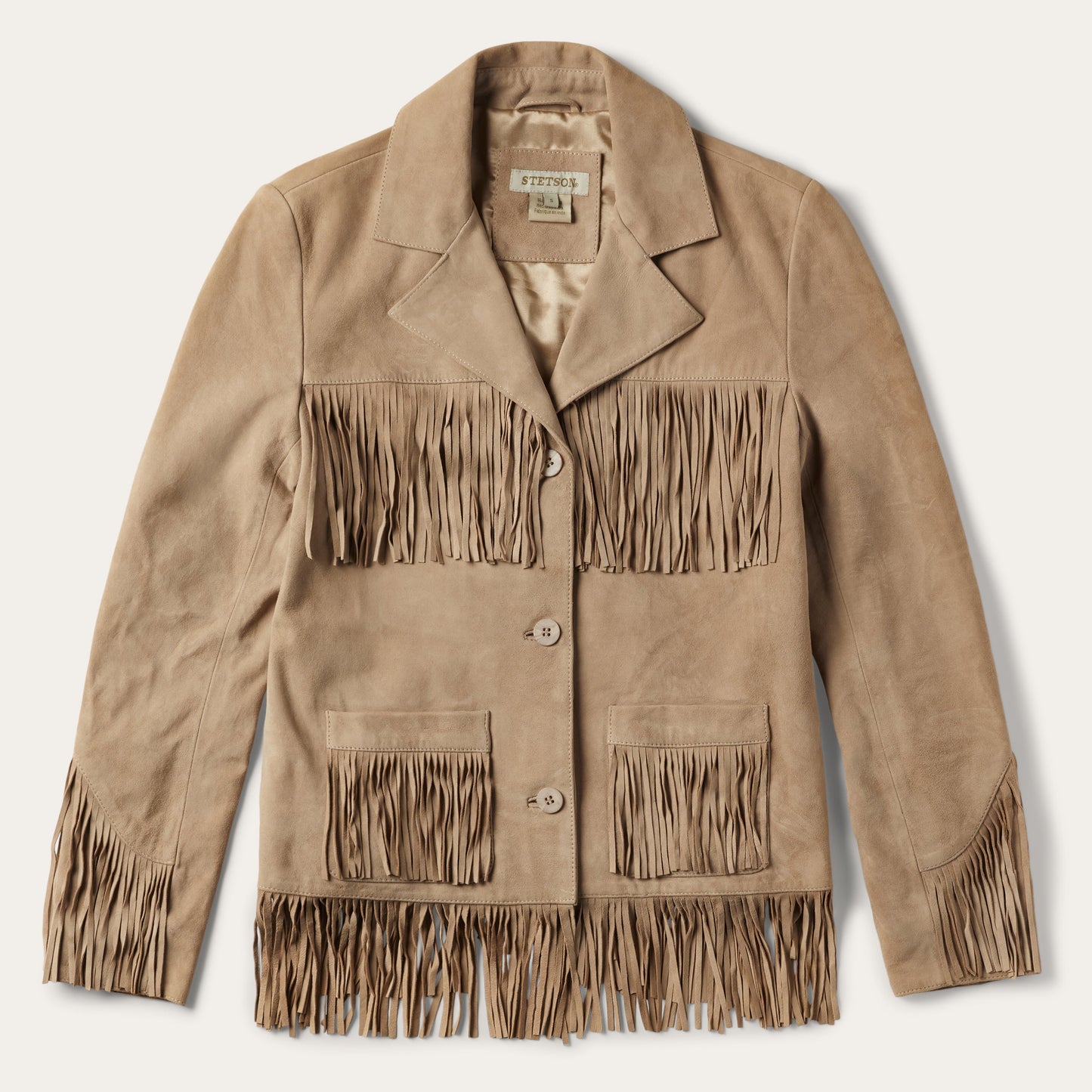 Fringe Suede Jacket Women