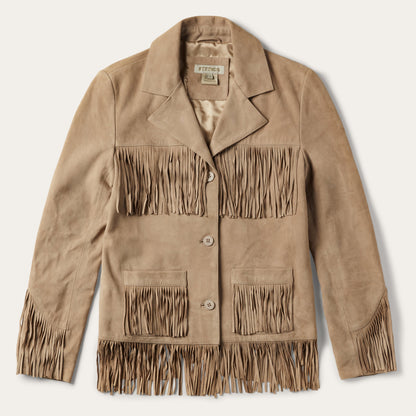 Fringe Suede Jacket Women