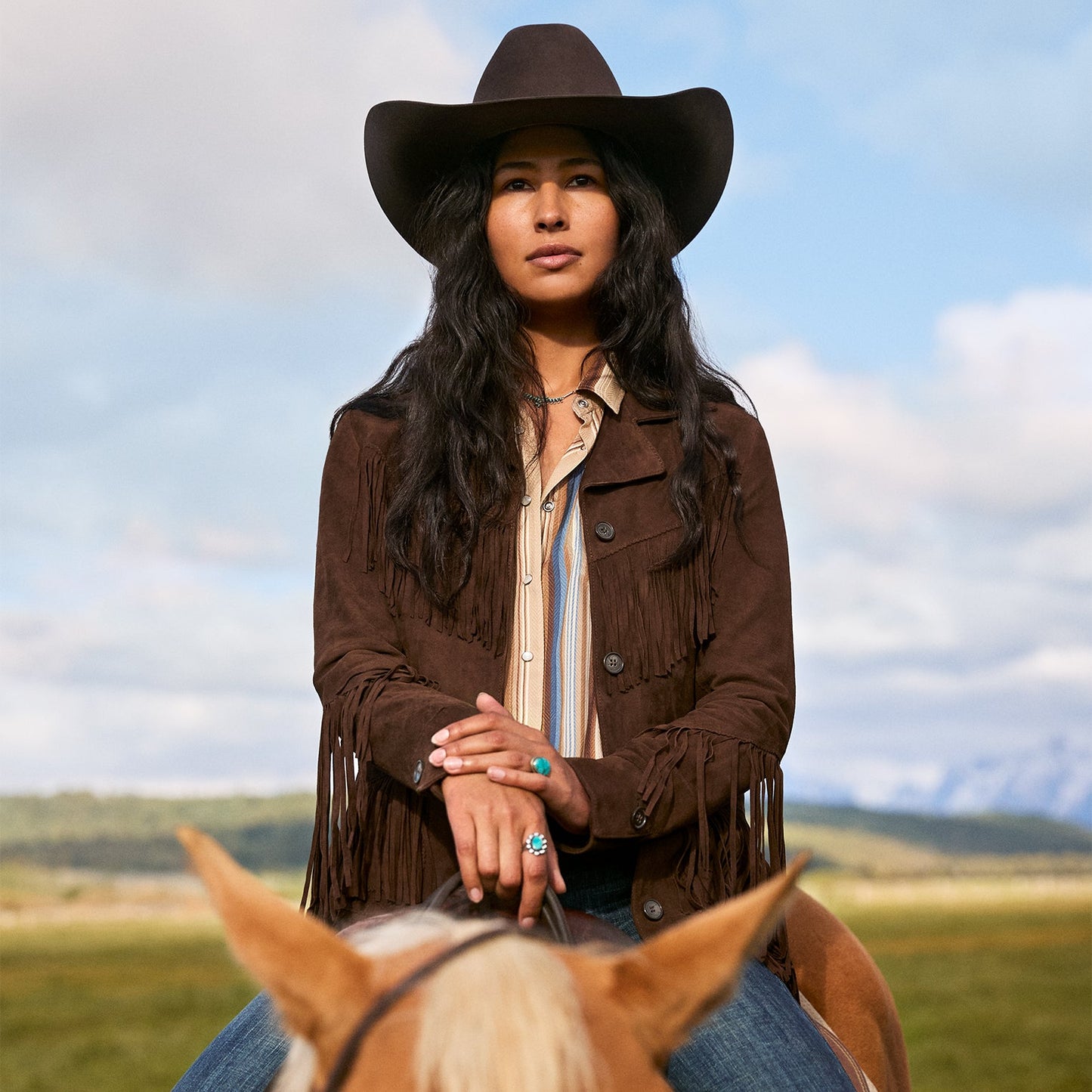 Fringe Suede Jacket Women