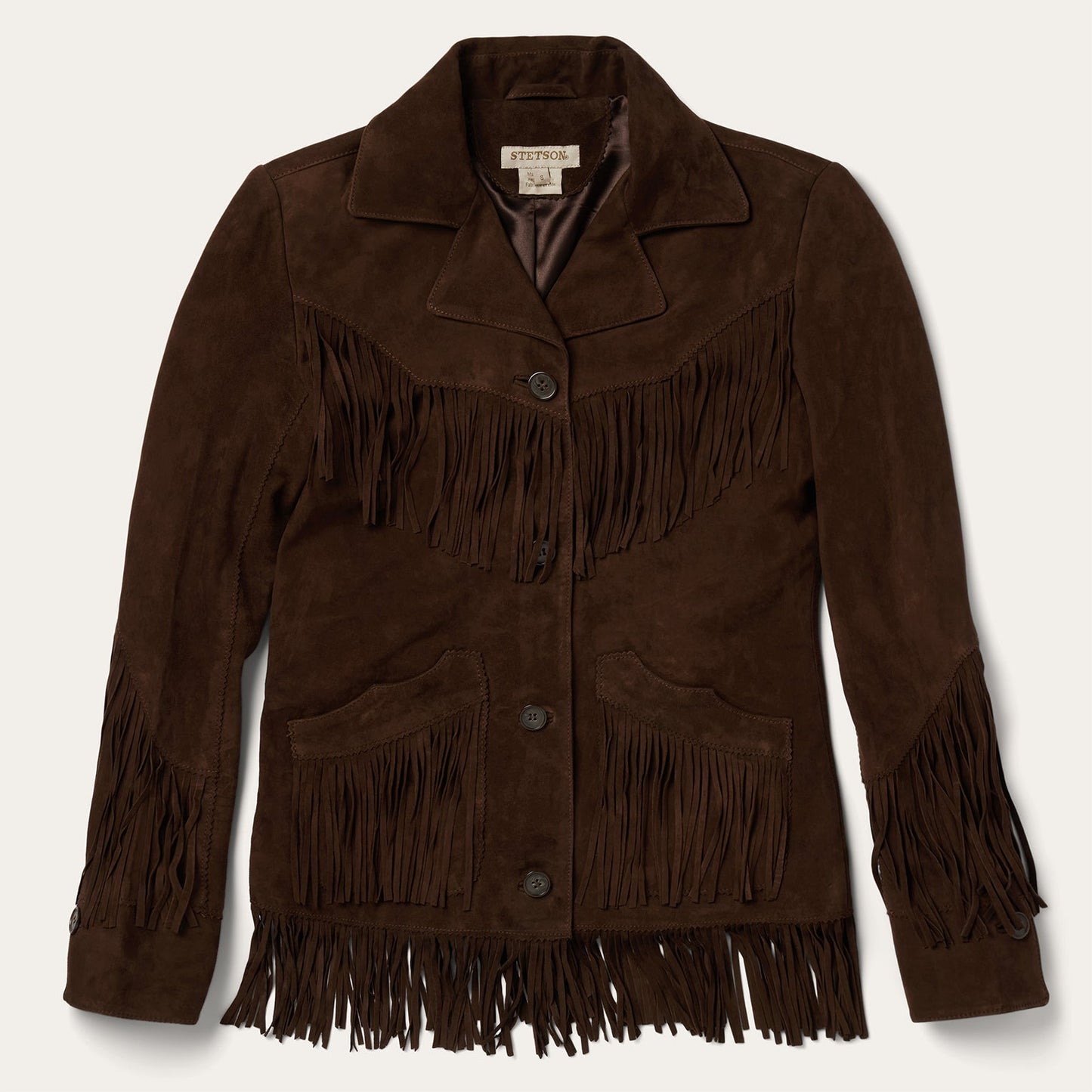 Fringe Suede Jacket Women