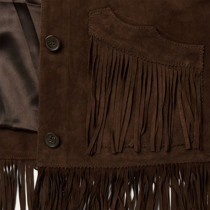 Fringe Suede Jacket Women
