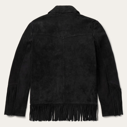 Fringe Suede Jacket Women