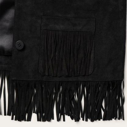 Fringe Suede Jacket Women