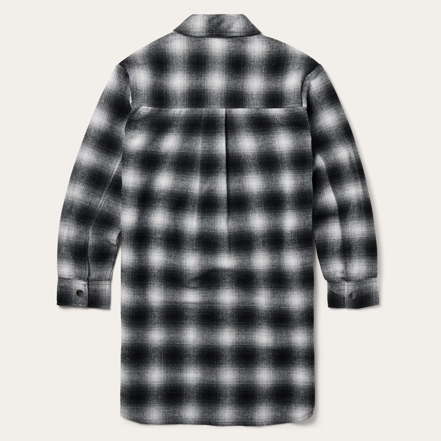 Ombre Oversized Shirt Jacket Women