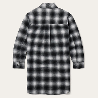 Ombre Oversized Shirt Jacket Women