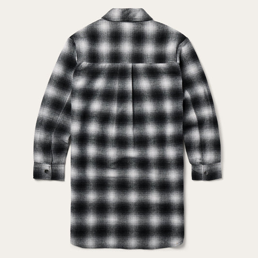 Ombre Oversized Shirt Jacket Women