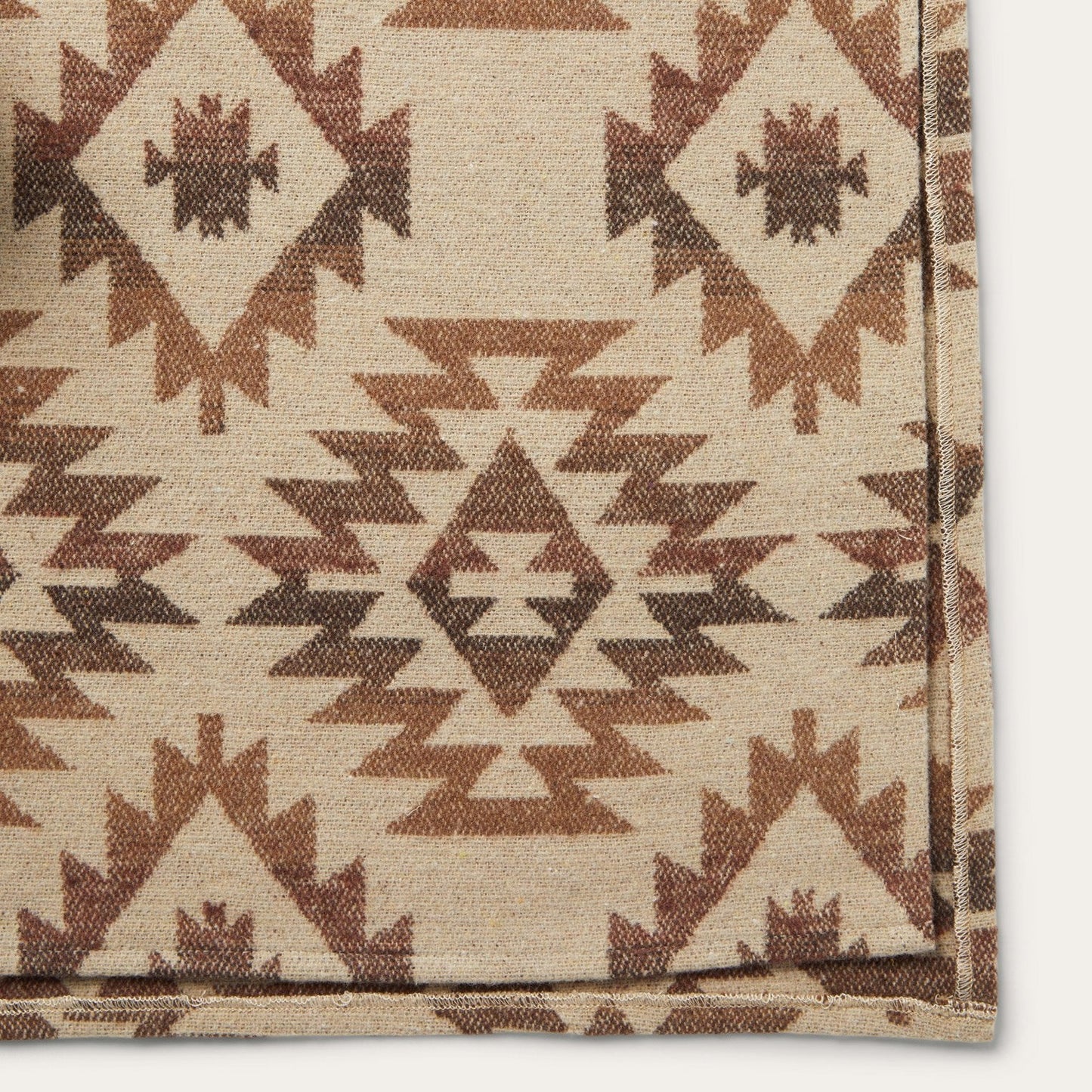 Tan Aztec Poncho Women
