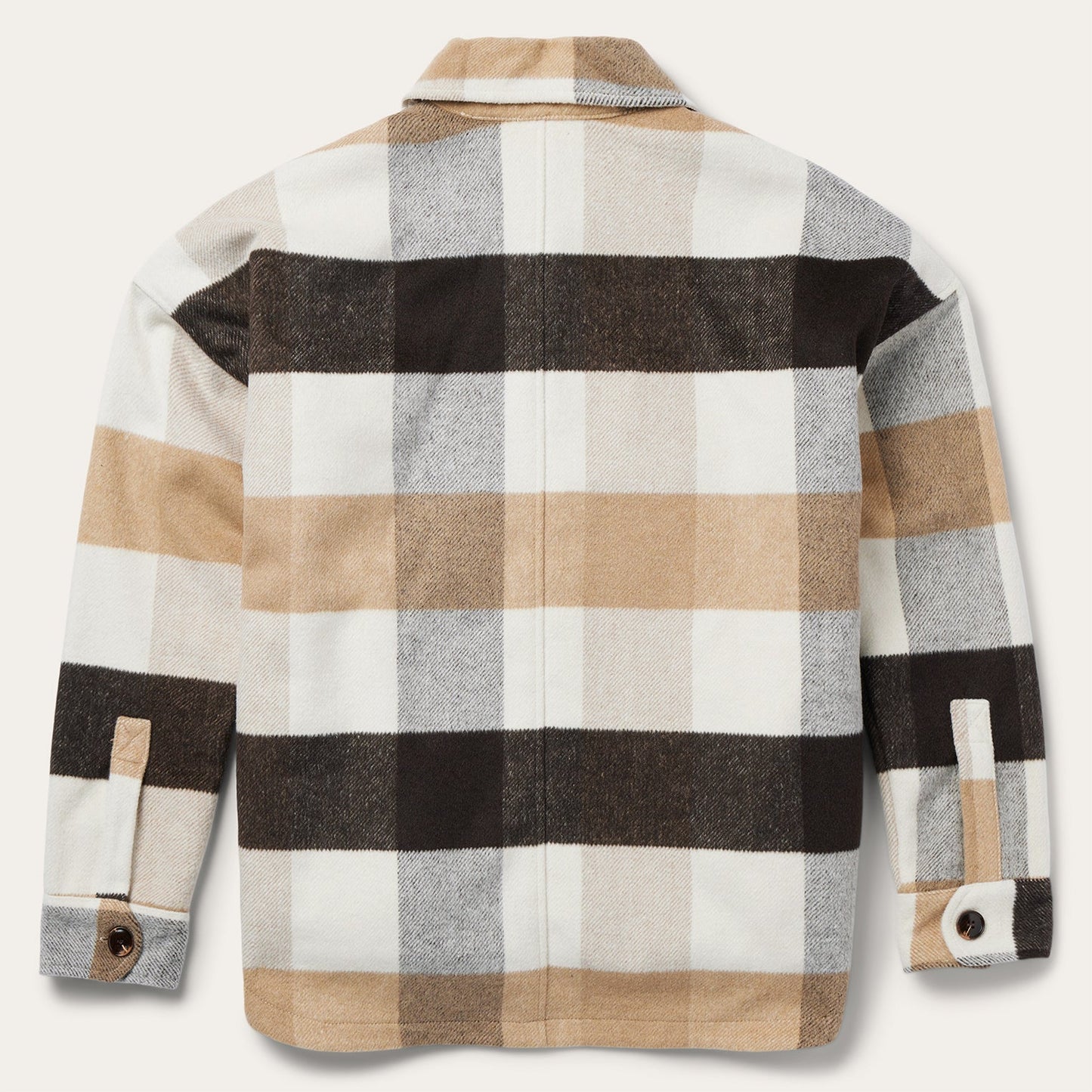 Oversize Plaid Shirt Jacket Women