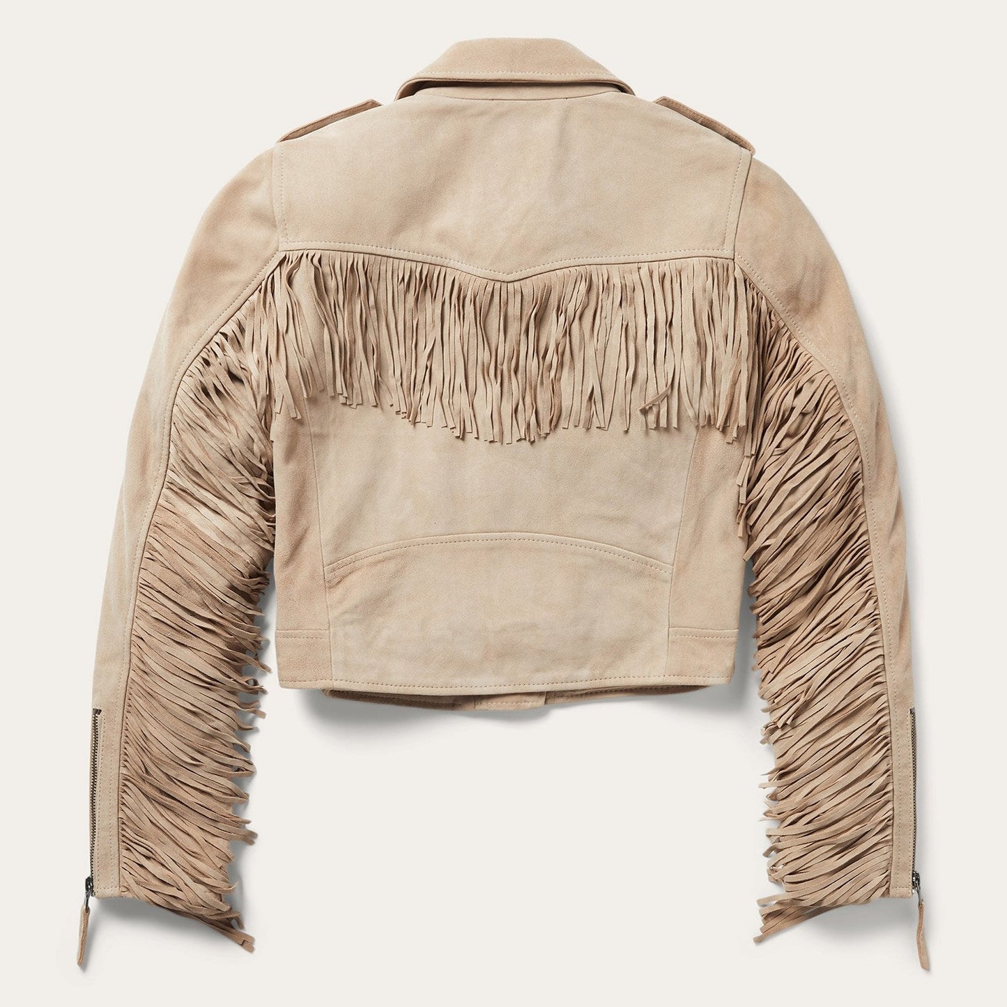 Premium Suede Moto Jacket Women