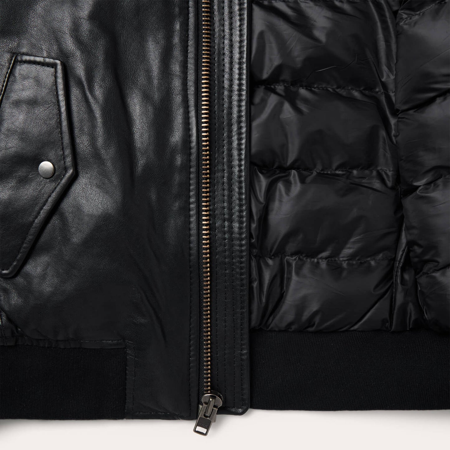 Leather Bomber Jacket Women