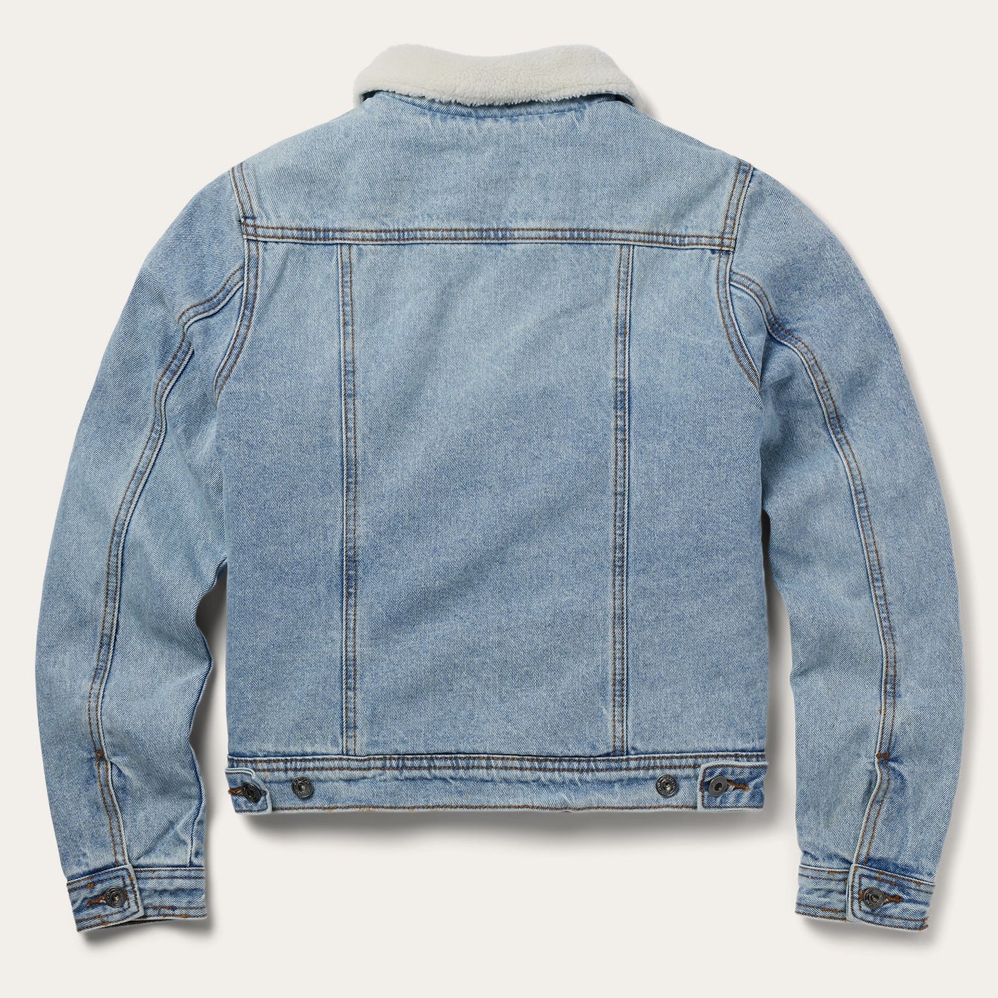 Denim Sherpa Lined Jacket Women