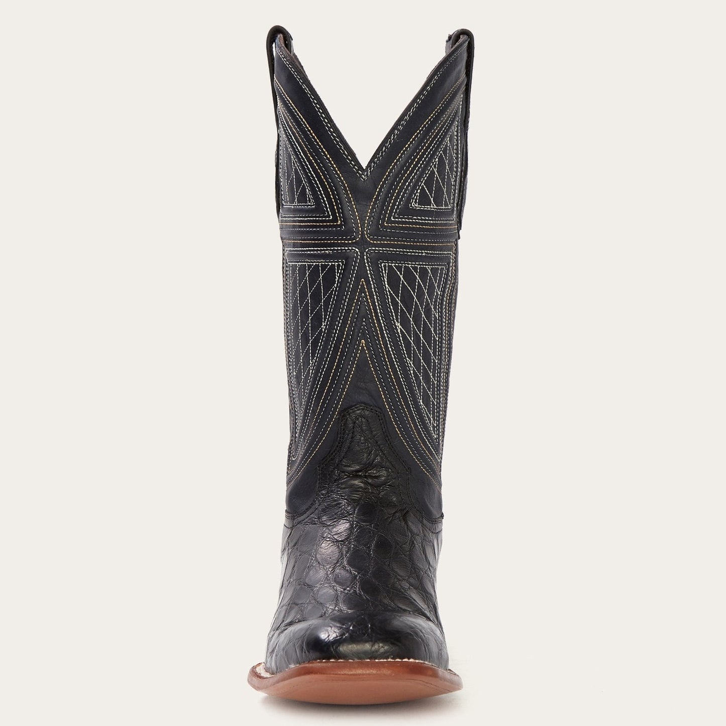 Black Falls Alligator Cowboy Boot Men