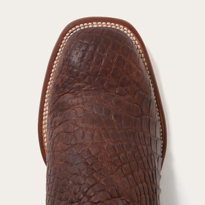 Big Horn Tobacco Alligator Cowboy Boot Men