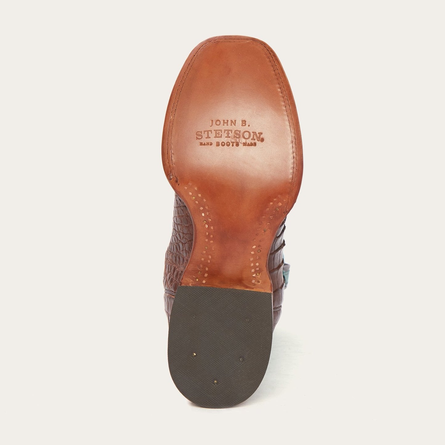Big Horn Tobacco Alligator Cowboy Boot Men