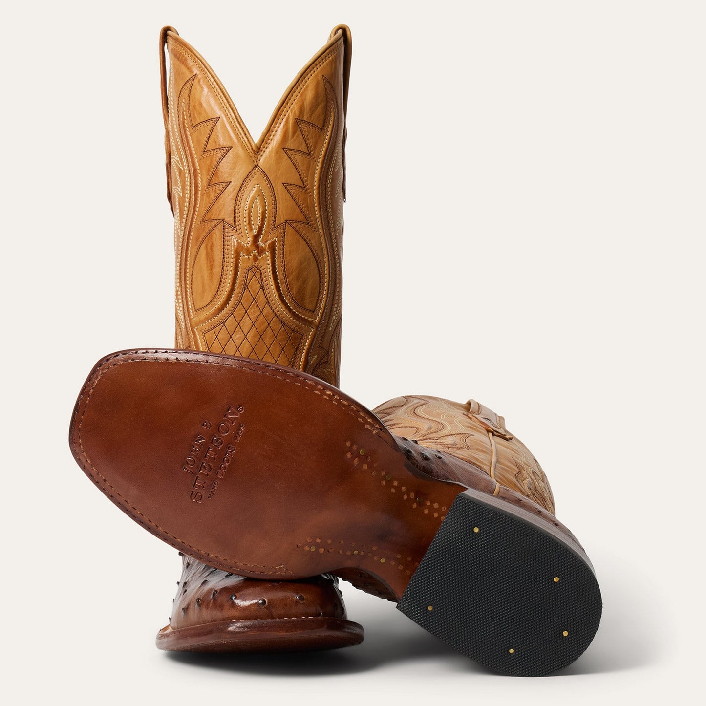 Ozzy Ostrich Boot Men
