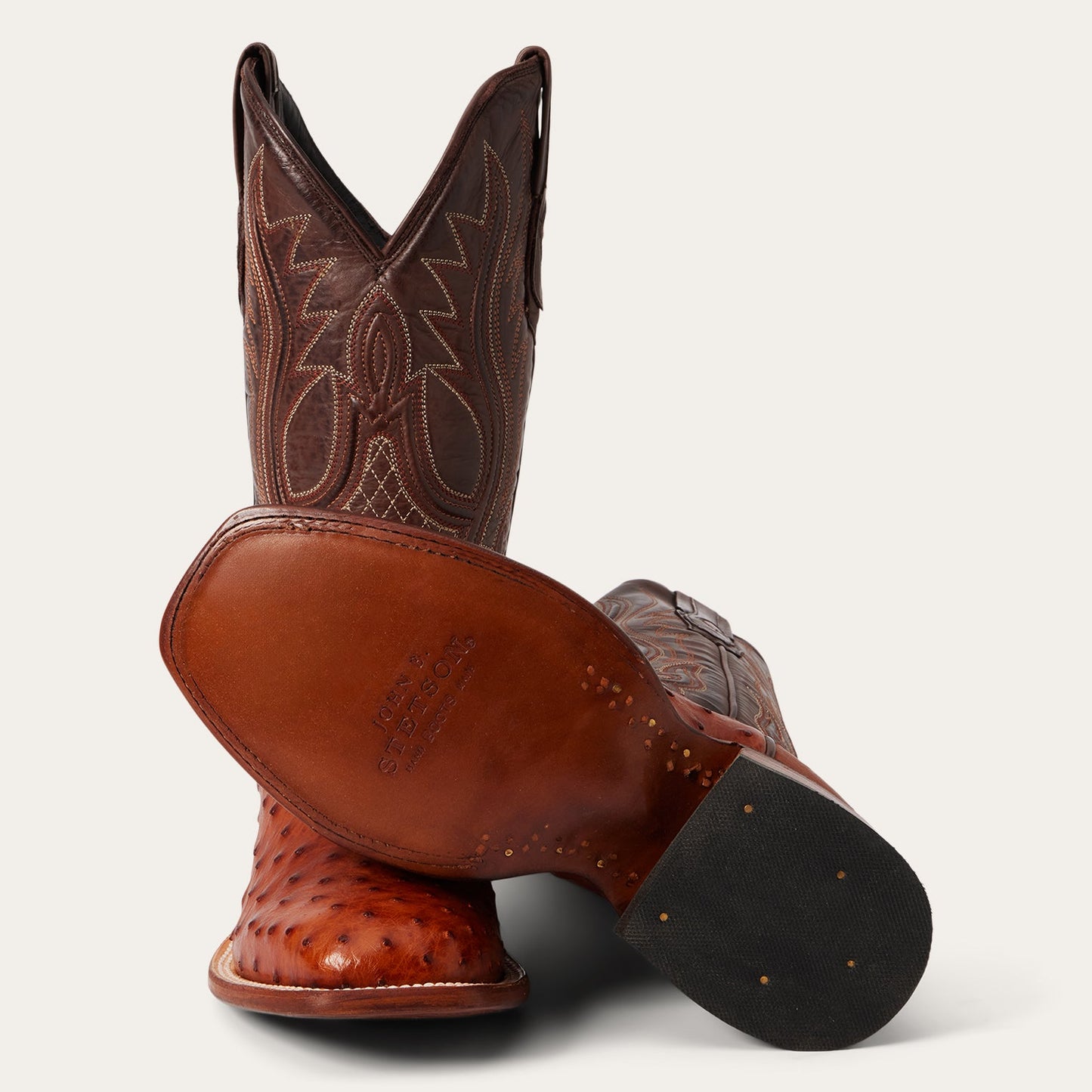 Ozzy Ostrich Boot Men