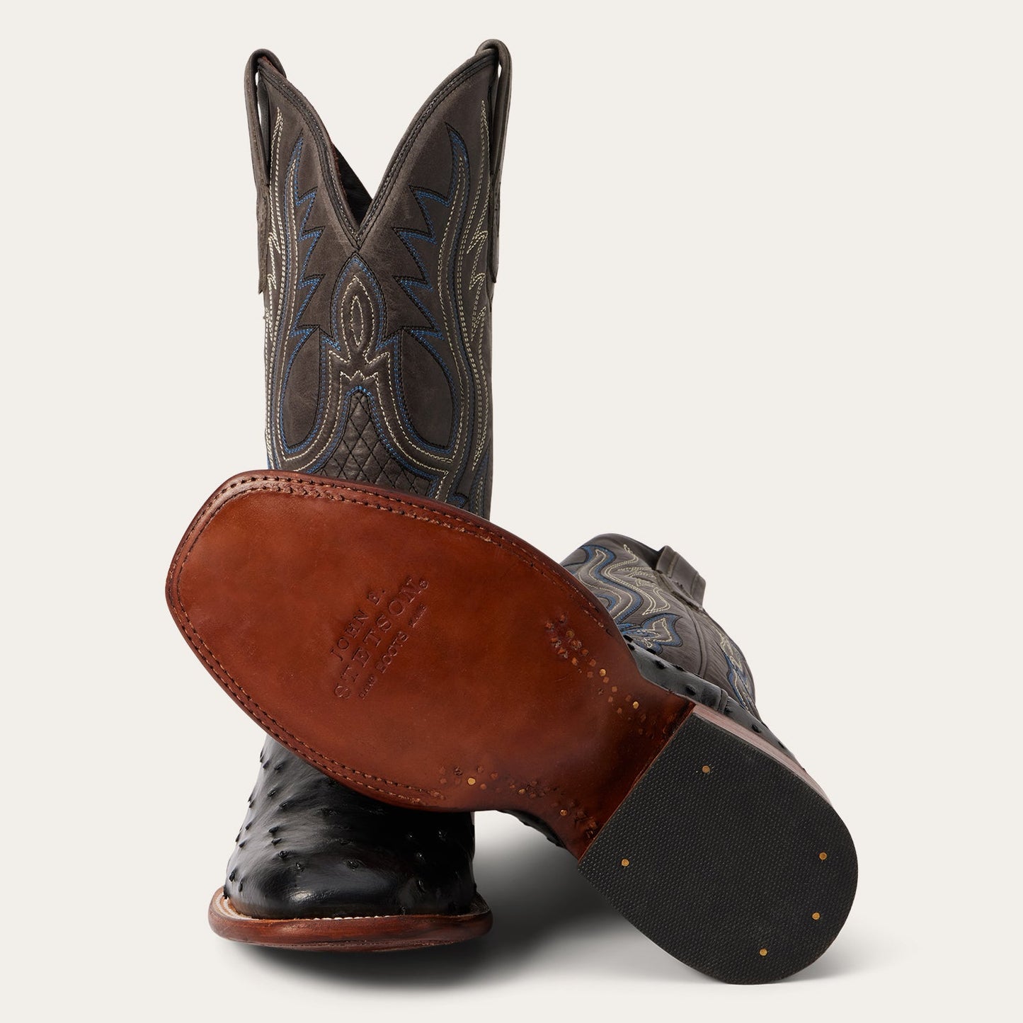 Ozzy Ostrich Boot Men