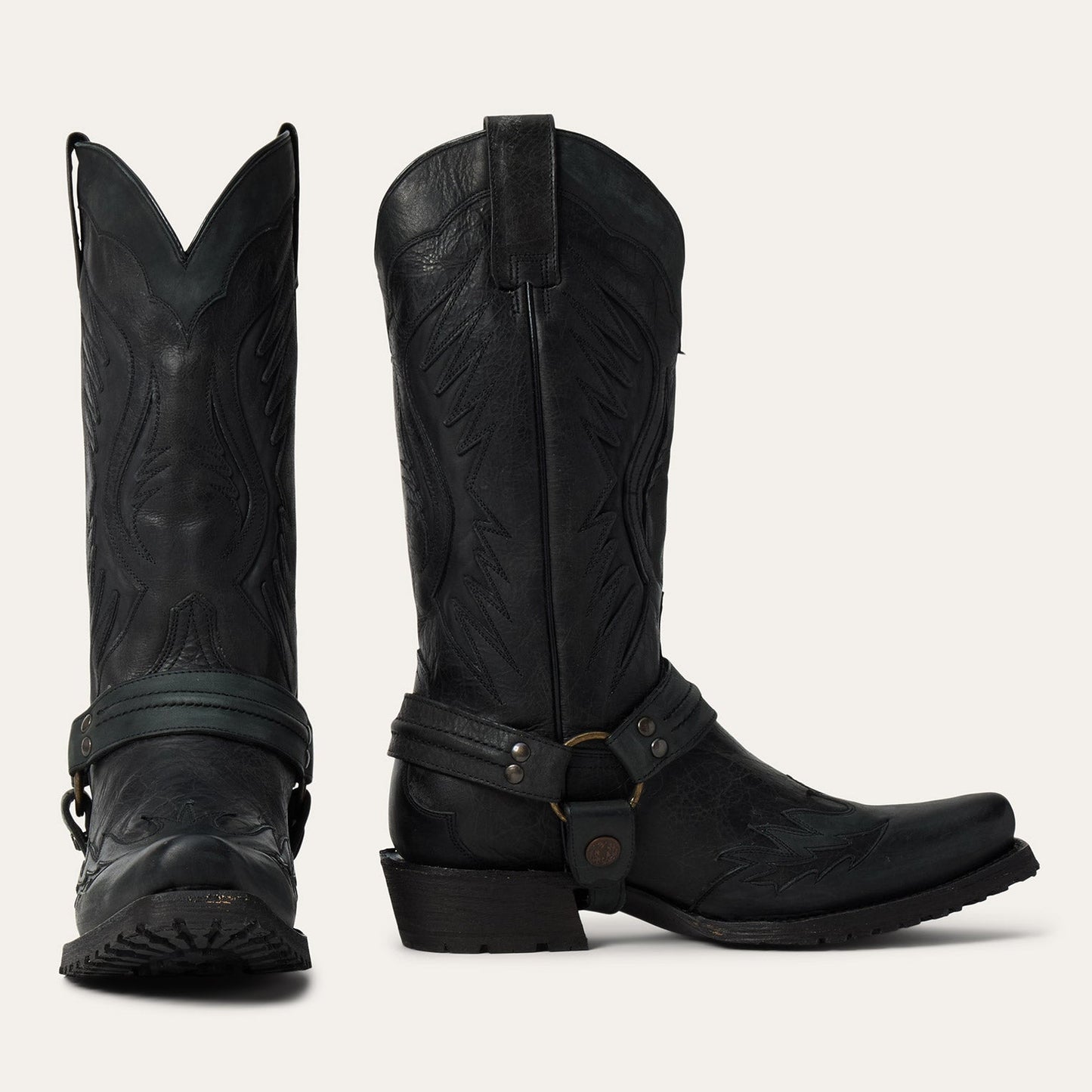 Outlaw Biker Harness Boot Men
