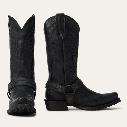 Outlaw Biker Harness Boot Men