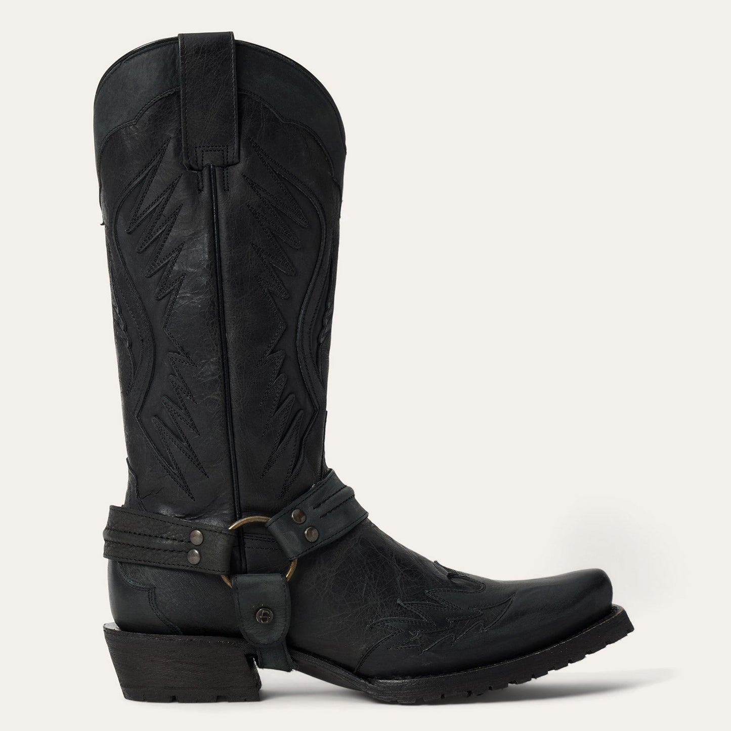 Outlaw Biker Harness Boot Men