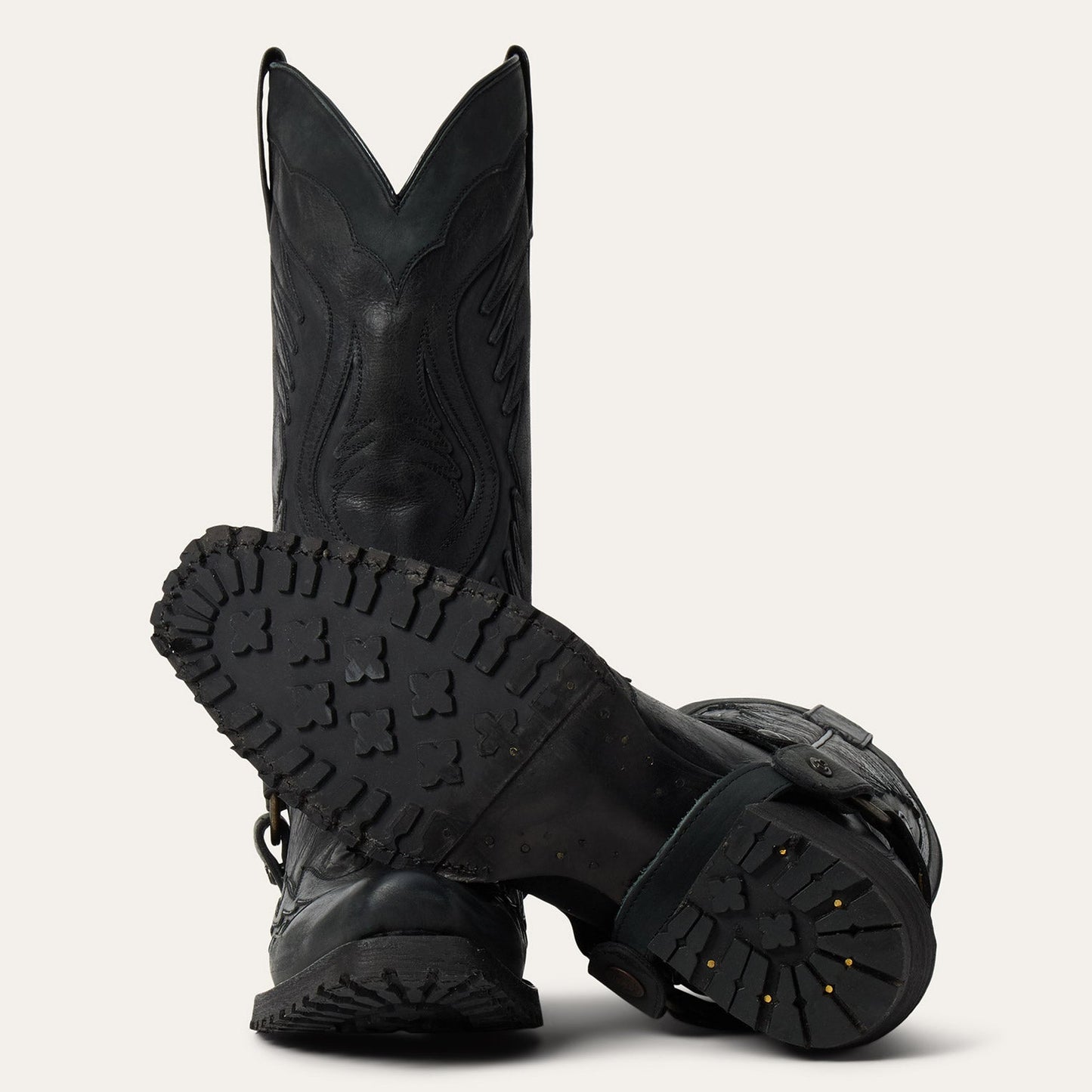 Outlaw Biker Harness Boot Men